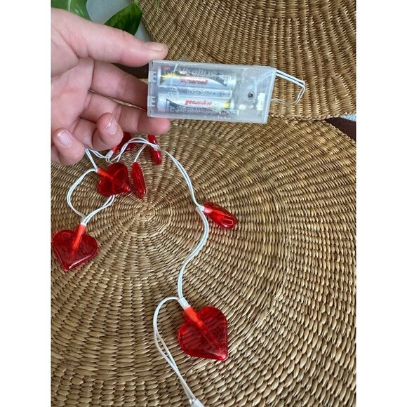 Small battery operated heart lights - Picture 6 of 7